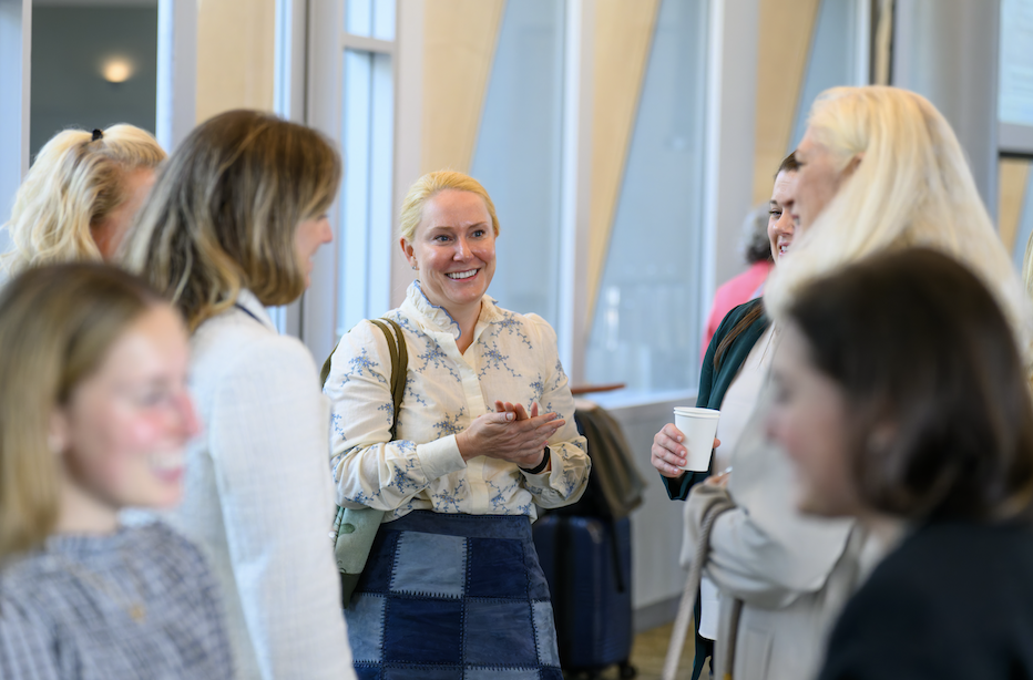 BREW: Breakfast with Sue Carras from JLL, an event highlighting women leaders in real estate.